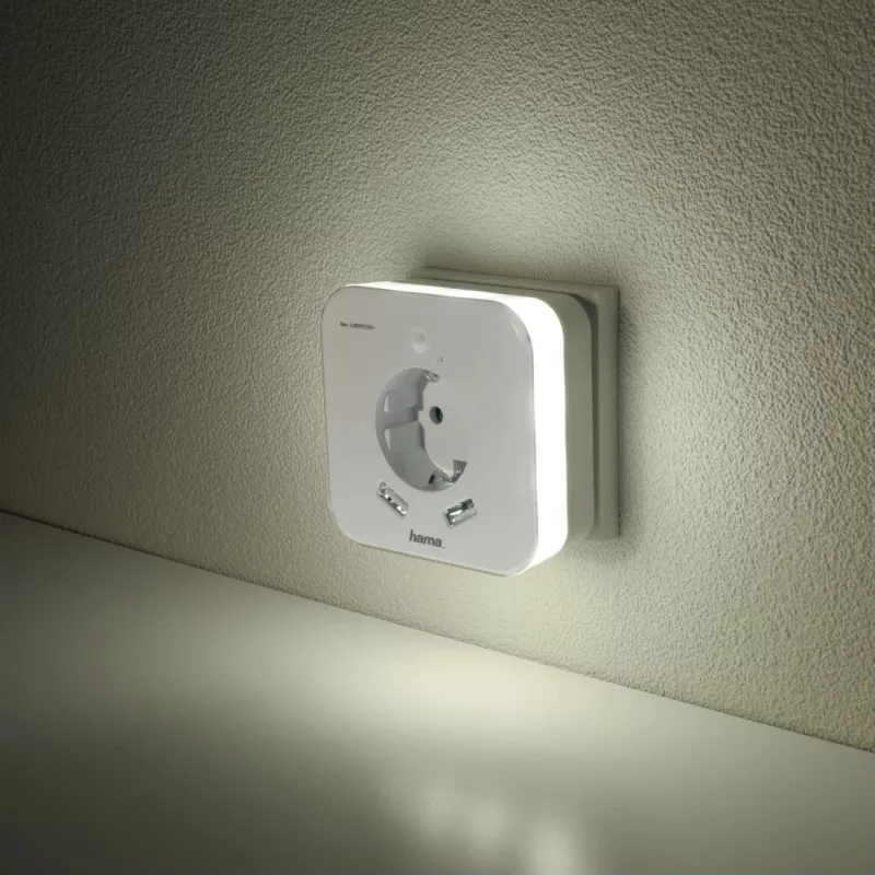 Φωτάκι νυκτός με πρίζα Hama 00223507 θερμό λευκό LED 3000K