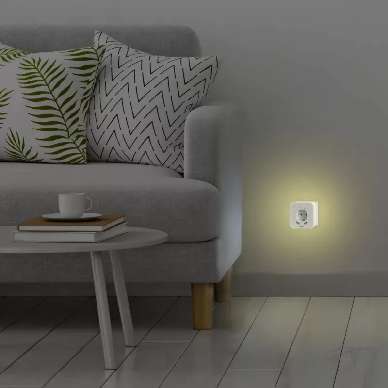Φωτάκι νυκτός με πρίζα Hama 00223507 θερμό λευκό LED 3000K