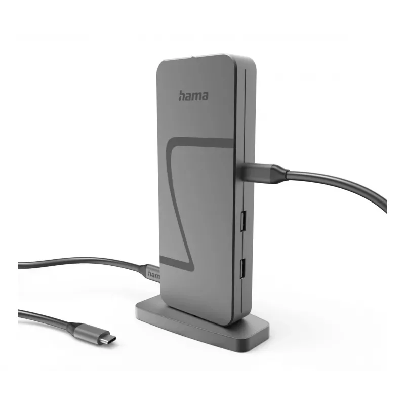 Hama Connect2Office Speed 00200200 docking station USB4, USB-C, PD, 40 Gbit/s, 10 θύρες