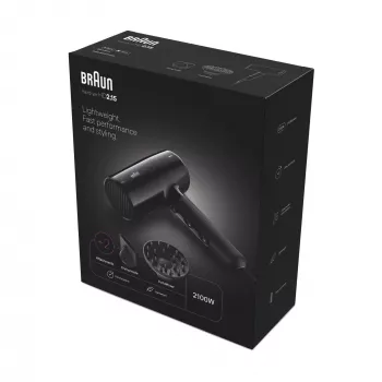 Braun HD2.15 Πιστολάκι μαλλιών 2100 W μαύρο