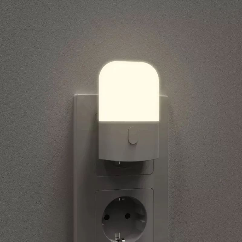 Hama Color 00223504 νυχτερινό φωτάκι LED για πρίζα, αισθητήρας λυκόφωτος, αλλαγή χρώματος RGB