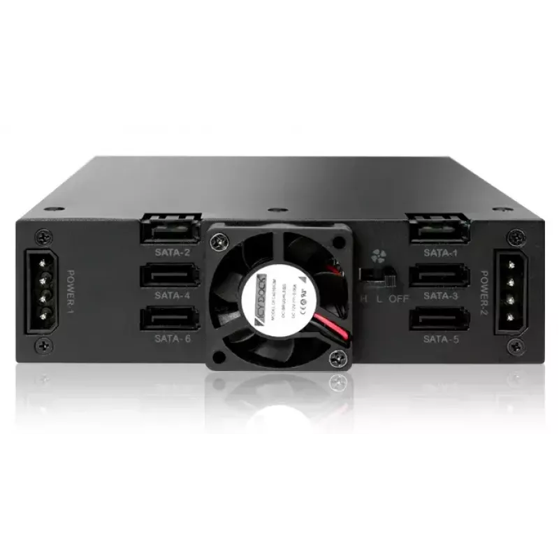Συστοιχία δίσκων Icy Dock MB996SP-6SB μαύρο