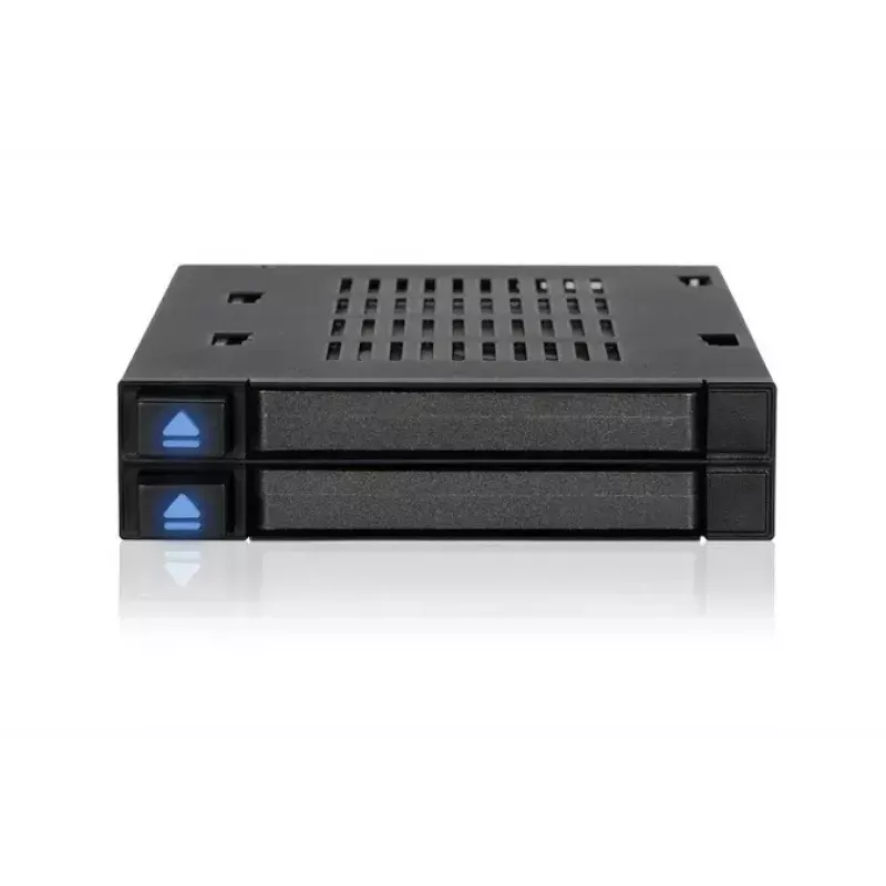 ICY DOCK flexiDOCK MB522SP-B - Θήκη για μονάδες αποθήκευσης - 2.5 (6,4 cm) - Μαύρο (MB522SP-B)