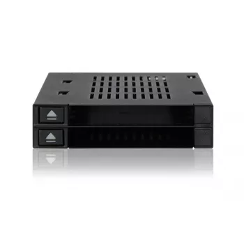 ICY DOCK flexiDOCK MB522SP-B - Θήκη για μονάδες αποθήκευσης - 2.5 (6,4 cm) - Μαύρο (MB522SP-B)