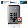 iStorage diskAshur PRO2 IS-DAP2-256-1000-C-G κρυπτογραφημένος φορητός σκληρός δίσκος HDD, 1 TB, 2,5 ίντσες, USB 3.1, AES-XTS 256-bit, FIPS 140-2 Level 3, πληκτρολόγιο