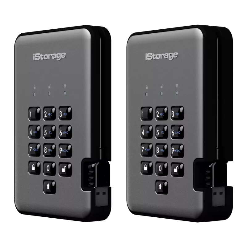 Σκληρός δίσκος iStorage 2 TB USB 3.2 IS-DAP2-256-2000-C-G