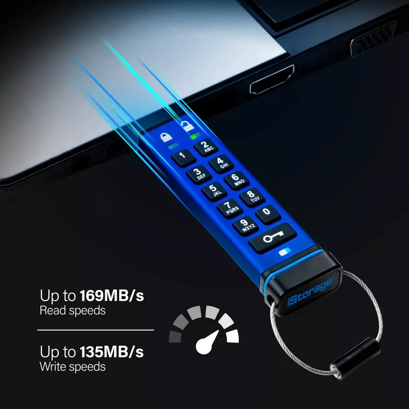 USB stick iStorage 4GB USB Type-A IS-FL-DA3-256-4