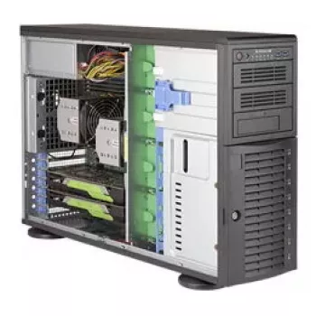 Κουτί υπολογιστή Supermicro SuperWorkstation 7049A-T Rack 4U Μαύρο