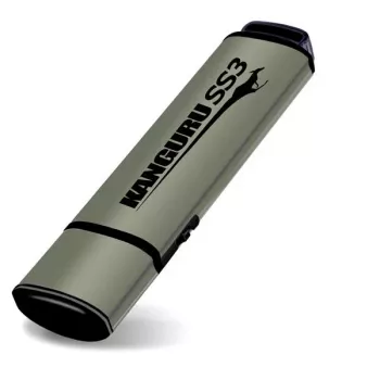 Kanguru SS3™ SuperSpeed USB3.0 512 GB | Ασφαλές flash stick | Διακόπτης φυσικής προστασίας εγγραφής | Συμβατό με Windows «Ready Boost» | Εύκολη εγκατάσταση χωρίς προγράμματα οδήγησης | Plug-and-Play