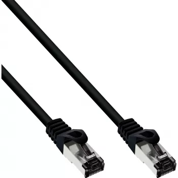InLine Καλώδιο δικτύου S/FTP PiMF Cat.8.1 χωρίς αλογόνα 2000MHz μαύρο, 5m