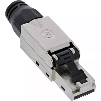 InLine Βύσμα RJ45 Cat.8.1 2000MHz, τοποθέτησης πεδίου, θωρακισμένο, με βιδωτό καπάκι