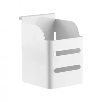 Κουτί καρφιτσών Slatwall InLine, λευκό, Χάλυβας, 1 kg, 68x70x100 mm