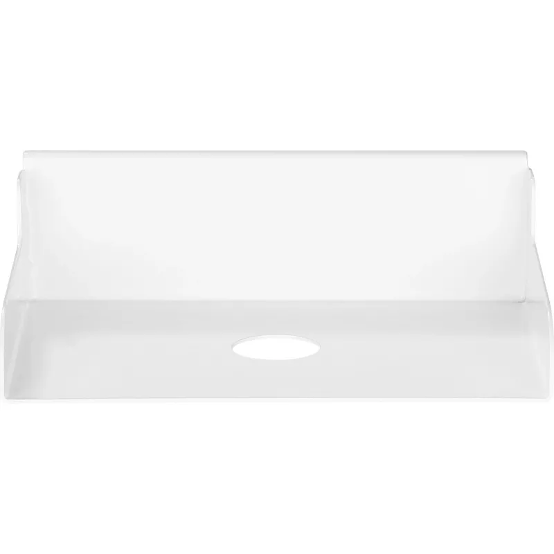 InLine 23182A ράφι Slatwall μικρό, ατσάλινο, 180 x 120 x 55 mm, φορτίο 3 kg, λευκό