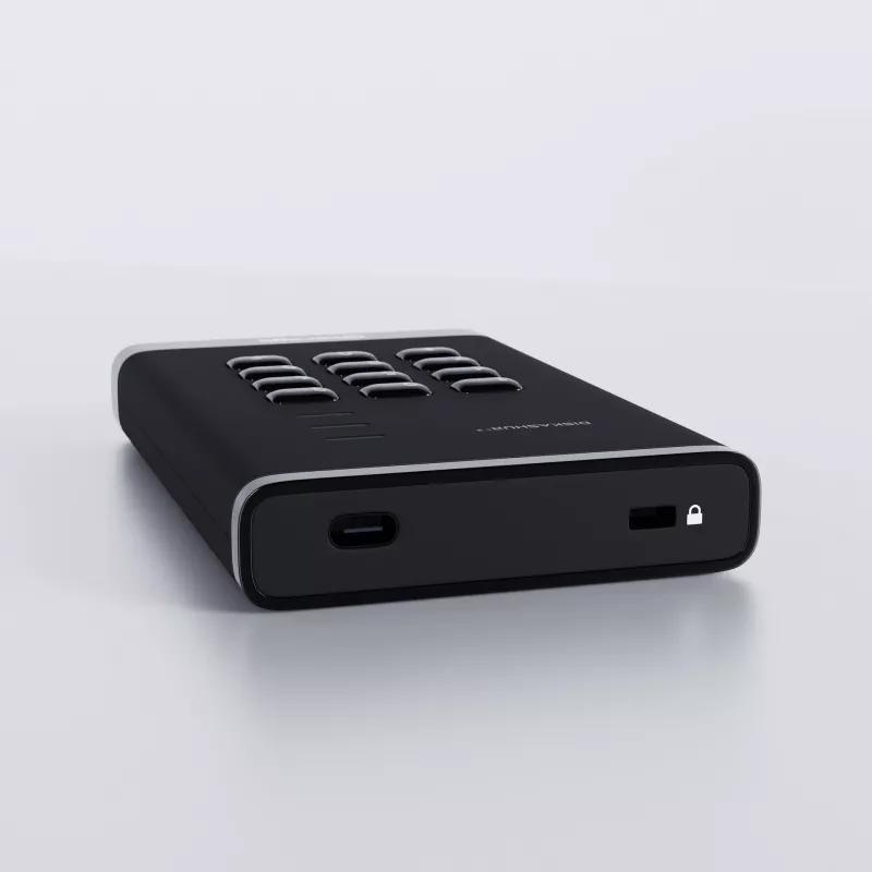 HDD iStorage 1TB USB 3.2 Gen 1 diskAshur3 μαύρο