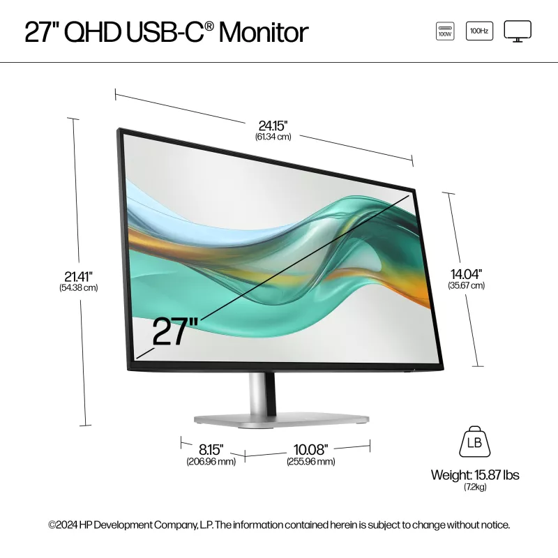 Οθόνη HP Series 5 Pro 27 ιντσών QHD USB-C - 527pu