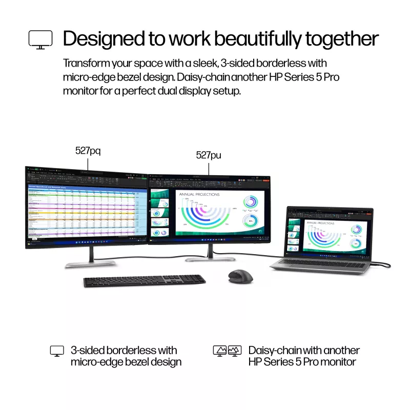 Οθόνη HP Series 5 Pro 27 ιντσών QHD USB-C - 527pu