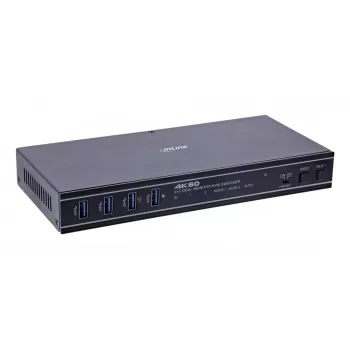 InLine 57885G Διακόπτης KVM τοποθέτησης σε rack μαύρο