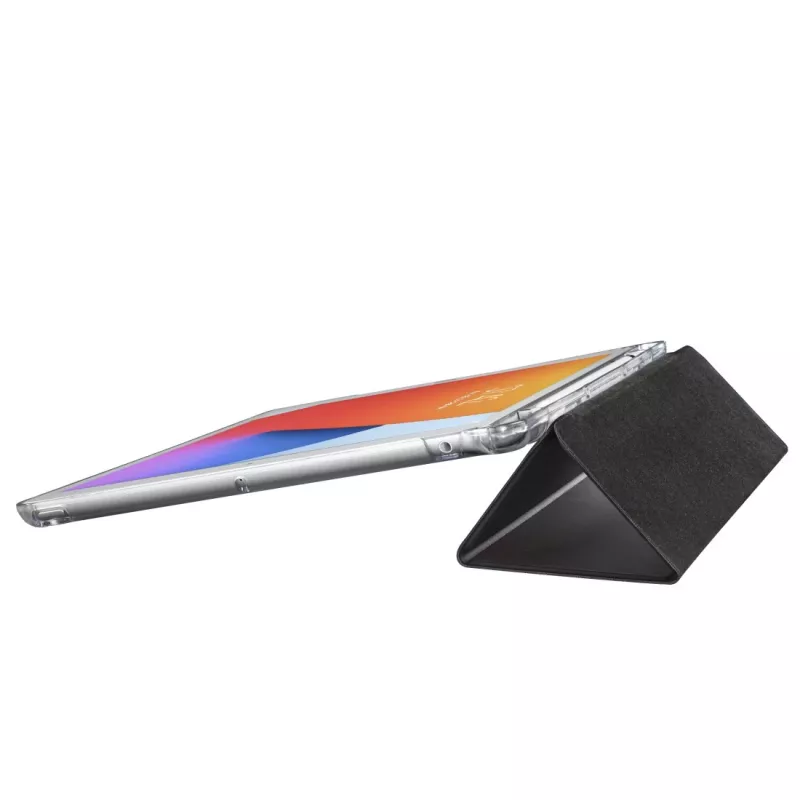 Hama Fold Clear 00216407 θήκη flip για Apple iPad 10,2 ιντσών (7ης/8ης/9ης γενιάς), 25,9 cm (10,2 ιντσών), πολυουρεθάνη, με υποδοχή για στυλό, μαύρη/διάφανη