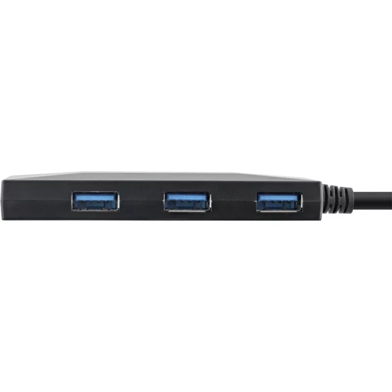 InLine Hub USB 3.2 Gen.1, USB-C σε 2 θύρες USB-C και 3 θύρες USB-A, χωρίς τροφοδοτικό