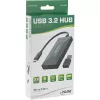 InLine Hub USB 3.2 Gen.1, USB-C σε 2 θύρες USB-C και 3 θύρες USB-A, χωρίς τροφοδοτικό