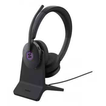 On-Ear-Headset Yealink BH74 Teams USB-C/A με Βάση — Microsoft Teams, μονόπλευρο, ενσύρματο
