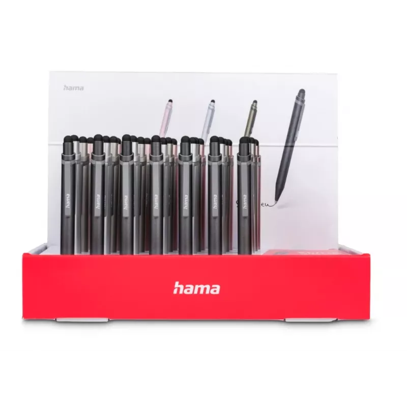 Hama Mini Stylus Στυλό Ανθρακί, Γκρι, Roségold, Ασημί
