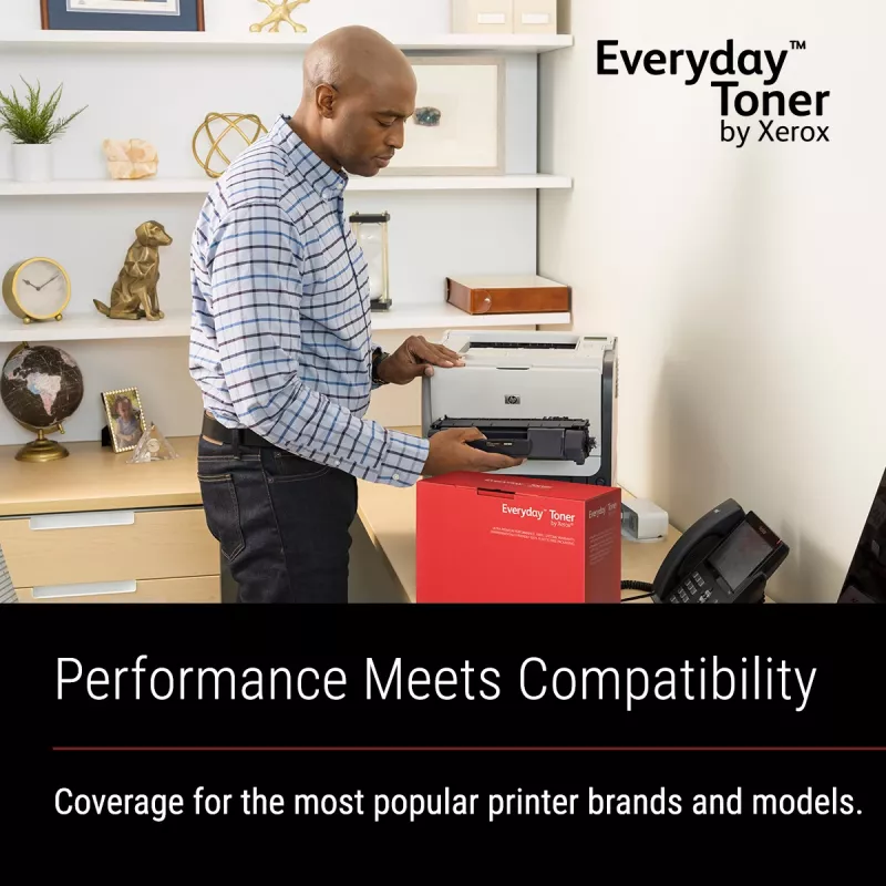 Everyday™ Μαύρος τόνερ Xerox συμβατός με HP 201A (CF400A), τυπική χωρητικότητα
