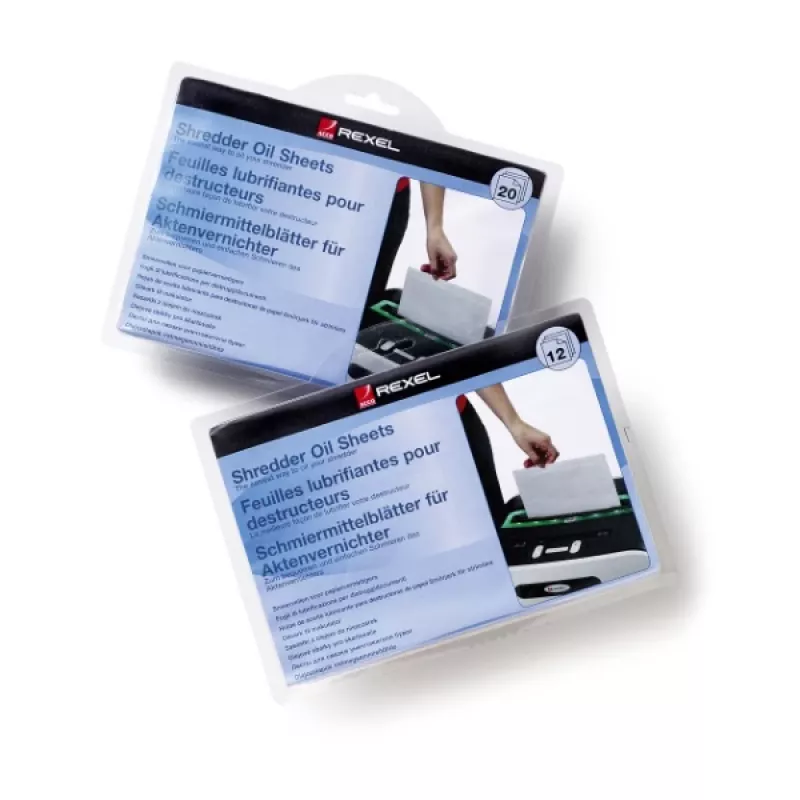 Rexel Shredder Oil Sheets (Συσκευασία με 12)