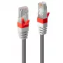 Lindy 1m Cat.6A S/FTP LSZH καλώδιο δικτύου, γκρι