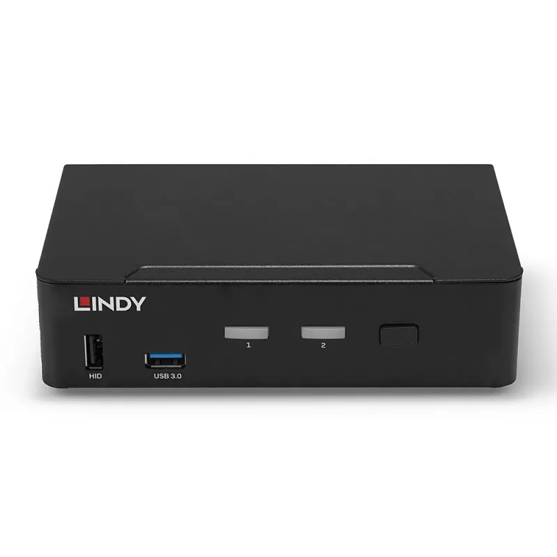 Lindy 2 Port DisplayPort 1.4, USB 3.0 και Audio KVM Switch