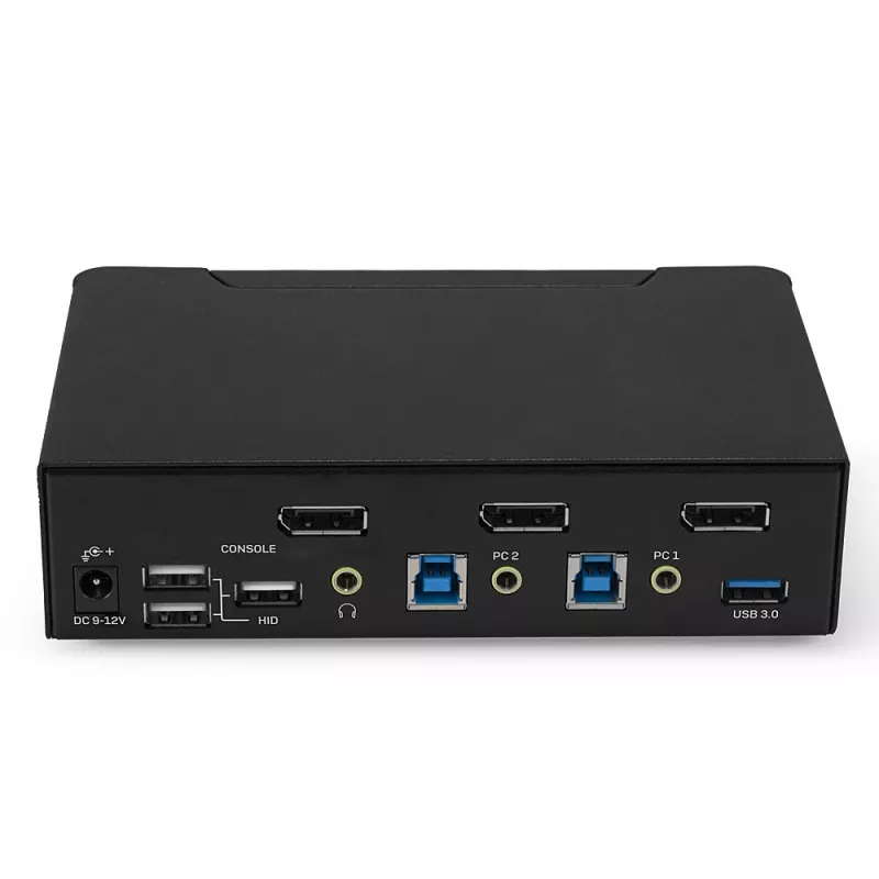 Lindy 2 Port DisplayPort 1.4, USB 3.0 και Audio KVM Switch