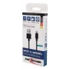 Καλώδιο Lightning Ansmann 1700-0078 1,2 m μαύρο