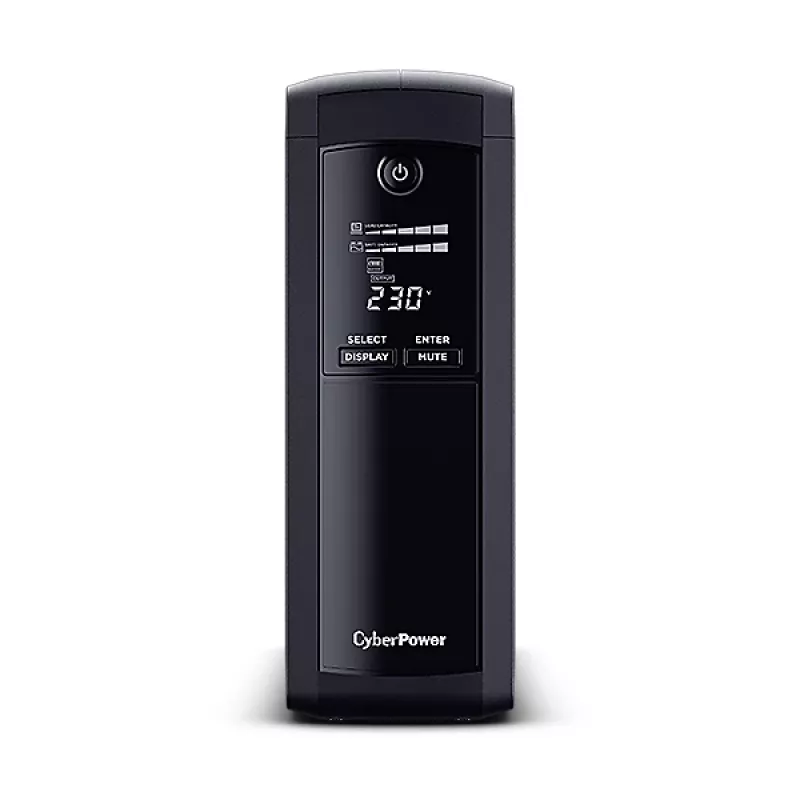 CyberPower VP1200ELCD UPS (Αδιάλειπτη παροχή ισχύος) Line-Interactive 1,2 kVA 720 W 5 πρίζες AC