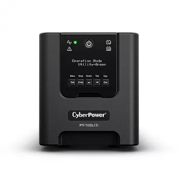 CyberPower PR750ELCDGR UPS (Αδιάλειπτη παροχή ισχύος) Line-Interactive 0,75 kVA 675 W 4 έξοδοι AC