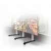 Βάση δαπέδου B-Tech BT8380 μαύρη μεταλλική βάση 86 mm πλάτος 950 mm βάθος