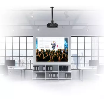 Βάση οροφής B-Tech BT899XL-AD/B Έξτρα μεγάλου μεγέθους προβολέας 25 kg μαύρη