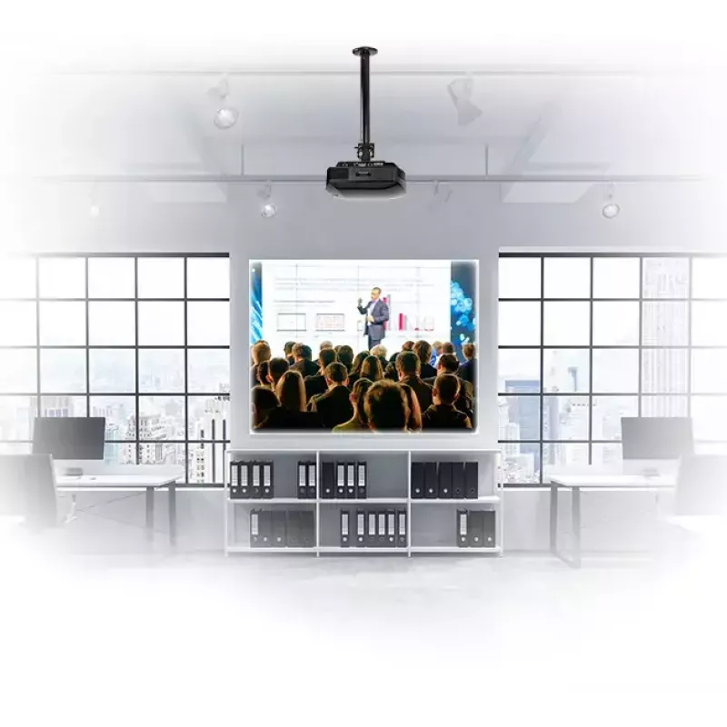 Βάση οροφής B-Tech BT899XL-AD/B Έξτρα μεγάλου μεγέθους προβολέας 25 kg μαύρη