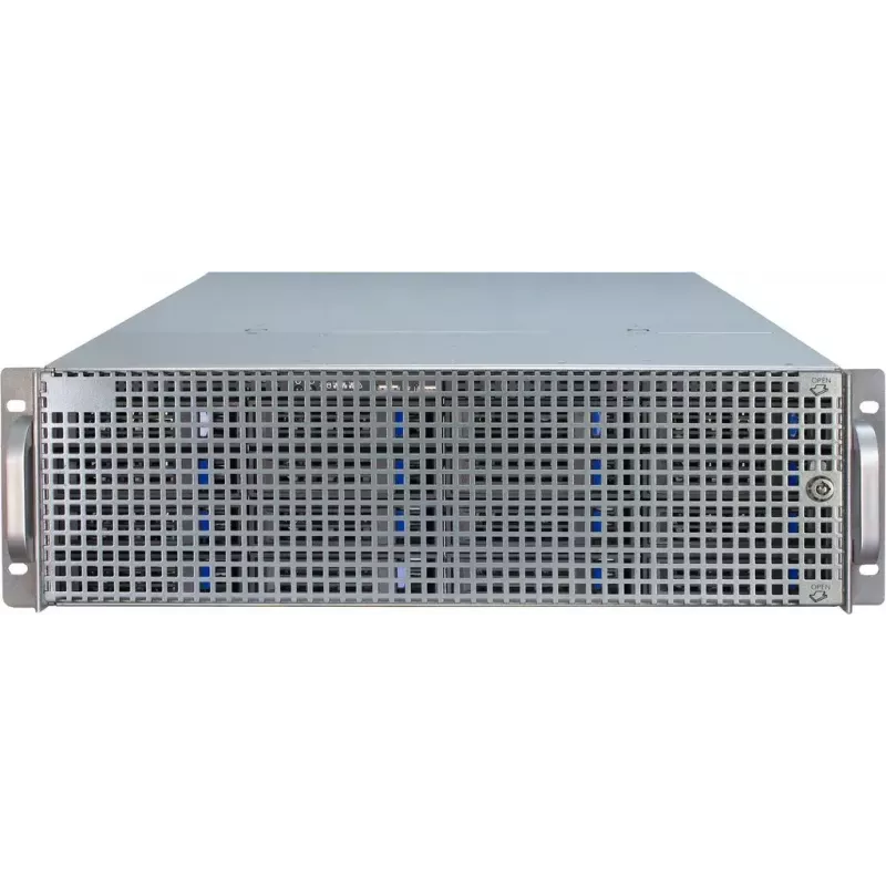 Κουτί διακομιστή Inter-Tech 3U-3416 Rack μαύρο