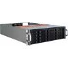 Κουτί διακομιστή Inter-Tech 3U-3416 Rack μαύρο