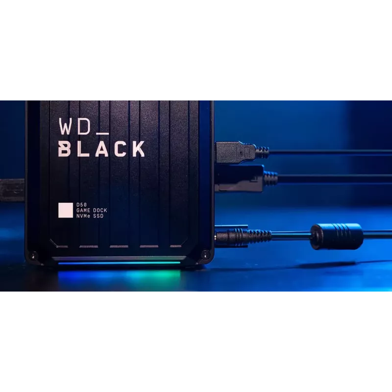 SSD Western Digital D50 Ενσύρματο Thunderbolt 3 μαύρο