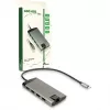 Inter-Tech GDC-802 USB 3.2 Gen 1 Type-C Γκρι 100W Power Delivery