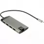 Inter-Tech GDC-802 USB 3.2 Gen 1 Type-C Γκρι 100W Power Delivery