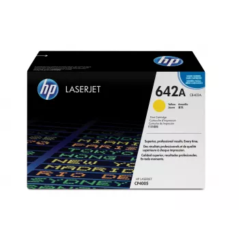 HP 642A κίτρινη γνήσια κασέτα τόνερ LaserJet 1 τεμ.