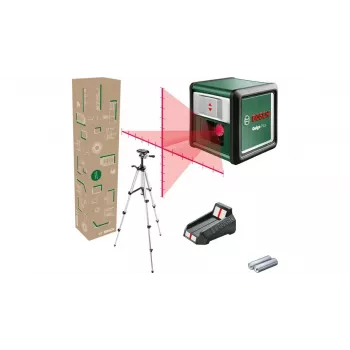 Λέιζερ γραμμής/σημείου Bosch Quigo Plus Μέγιστη εμβέλεια 12 m Αυτοεπιπεδούμενη περιοχή ±4°