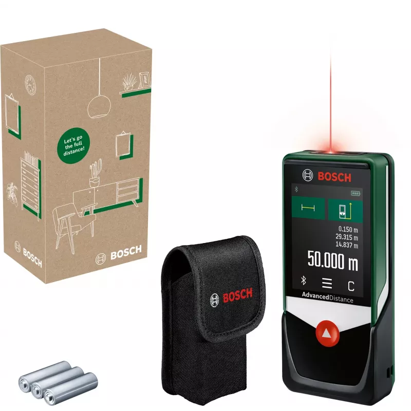 Bosch AdvancedlDistance 50C λέιζερ αποστασιόμετρο πολύχρωμο 50 m