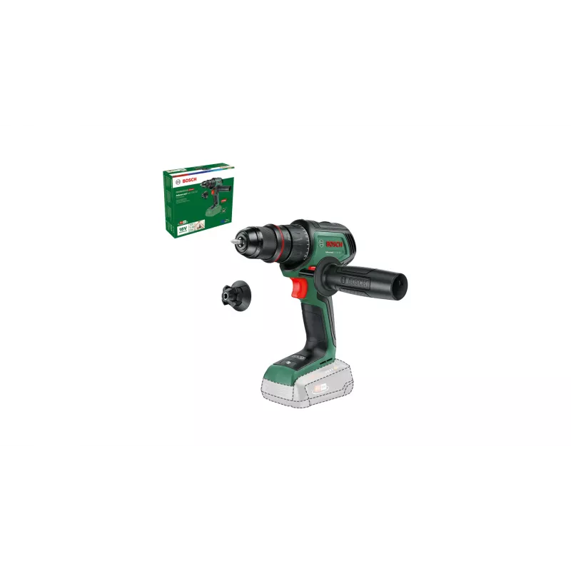 Bosch AdvancedDrill 18V-80 QuickSnap δραπανοκατσάβιδο μπαταρίας, 18 V, Solo (χωρίς μπαταρία και φορτιστή), πράσινο/μαύρο