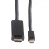 Καλώδιο Mini DisplayPort ROLINE Mini DP-UHDTV M/M 1 m