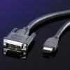Καλώδιο οθόνης VALUE DVI (18+1) - HDMI M/M 10 m