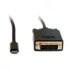 Αντάπτορας καλωδίου βίντεο VALUE 11.99.5831 1m USB C DVI μαύρο