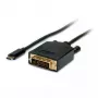 Αντάπτορας καλωδίου βίντεο VALUE 11.99.5831 1m USB C DVI μαύρο